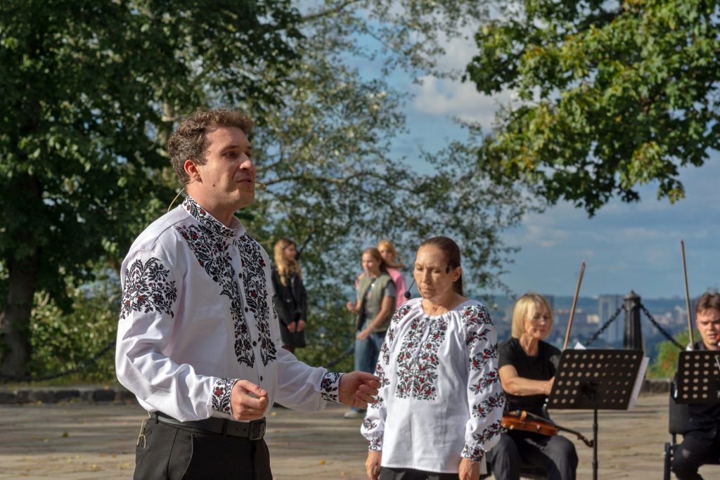 Театральна імпреза від об’єднання «VOX ARS» на відкритті “Меморіалу Архипа Куїнджі”