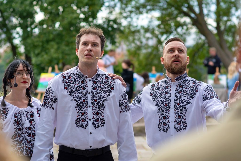 Театральна імпреза від об’єднання «VOX ARS» на відкритті “Меморіалу Архипа Куїнджі”