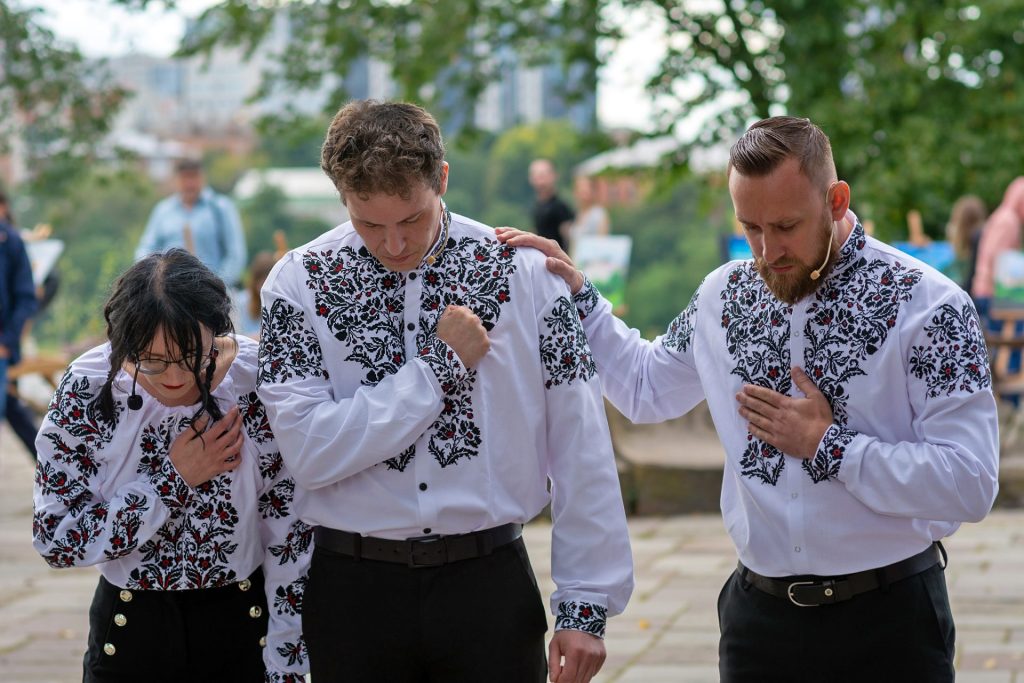 Театральна імпреза від об’єднання «VOX ARS» на відкритті “Меморіалу Архипа Куїнджі”